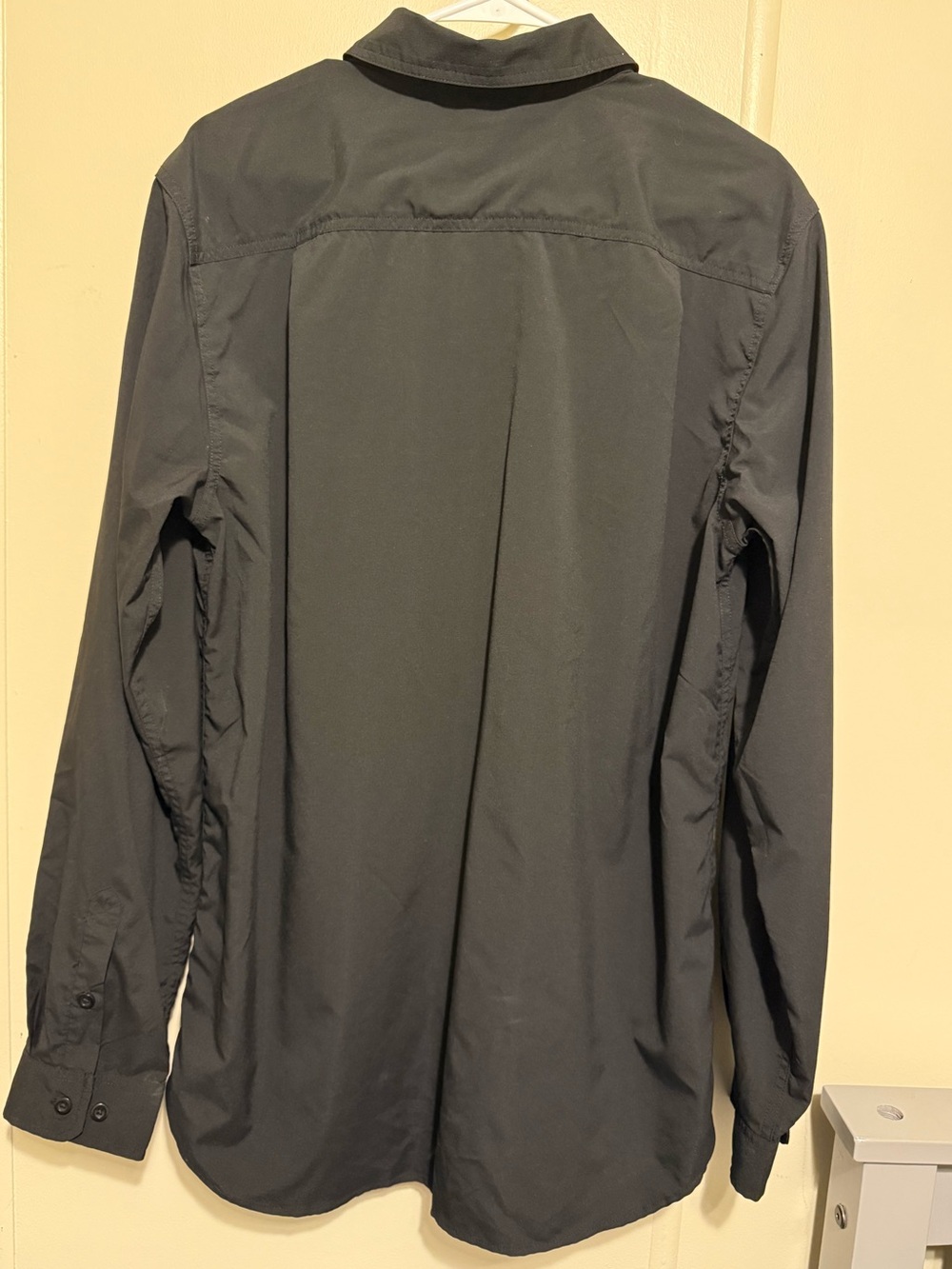 Carhartt Force Relaxed Fit Black Long-Sleeve Work Button-Up Shirt M - Picture 5 of 7